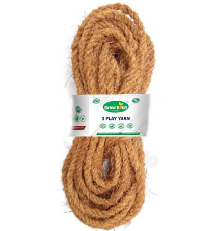 Grow rich cocnut coir yarn 3ply